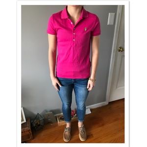 NWOT Polo by Ralph Lauren Pink Polo T Shirt